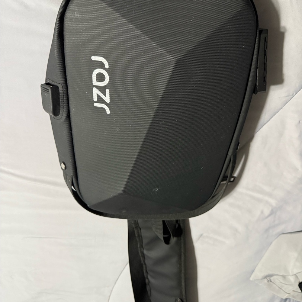 JZOJ Stylish Black Crossbody Bag